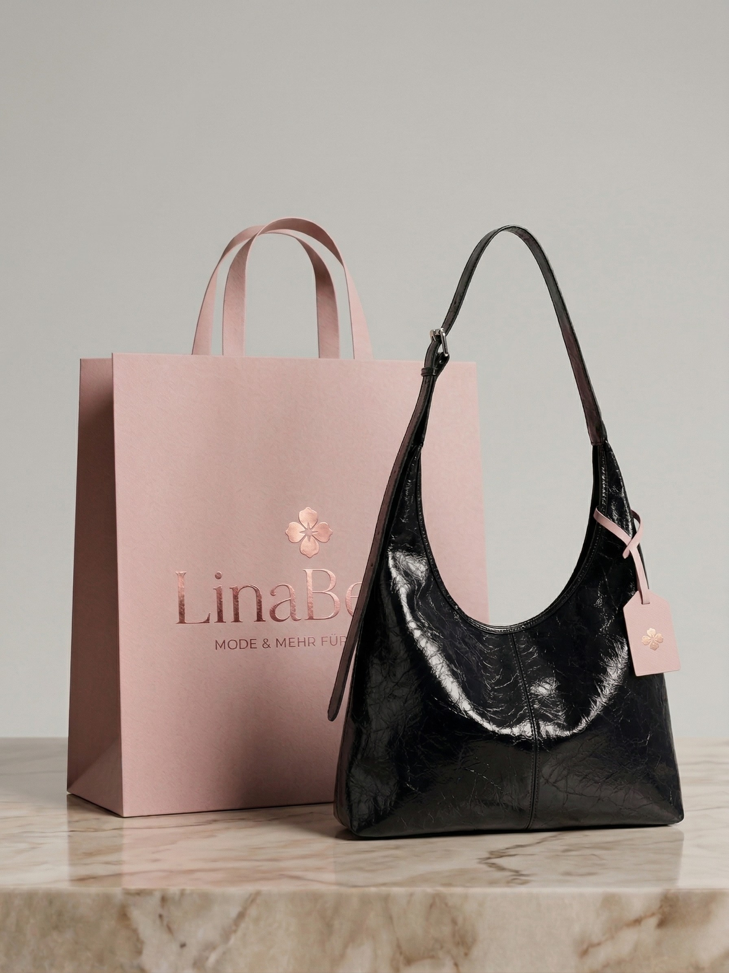 Crossbody Scarlett Distressed Leather Tote